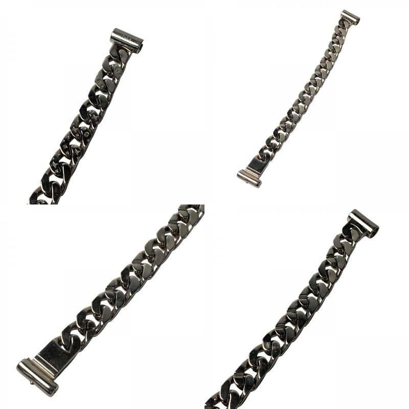 Louis Vuitton Bracelet Metal LV Chain Links M Silver