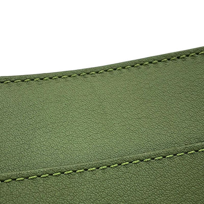 Loewe Shoulder Bag Luna Jacquard Leather Avocado Green