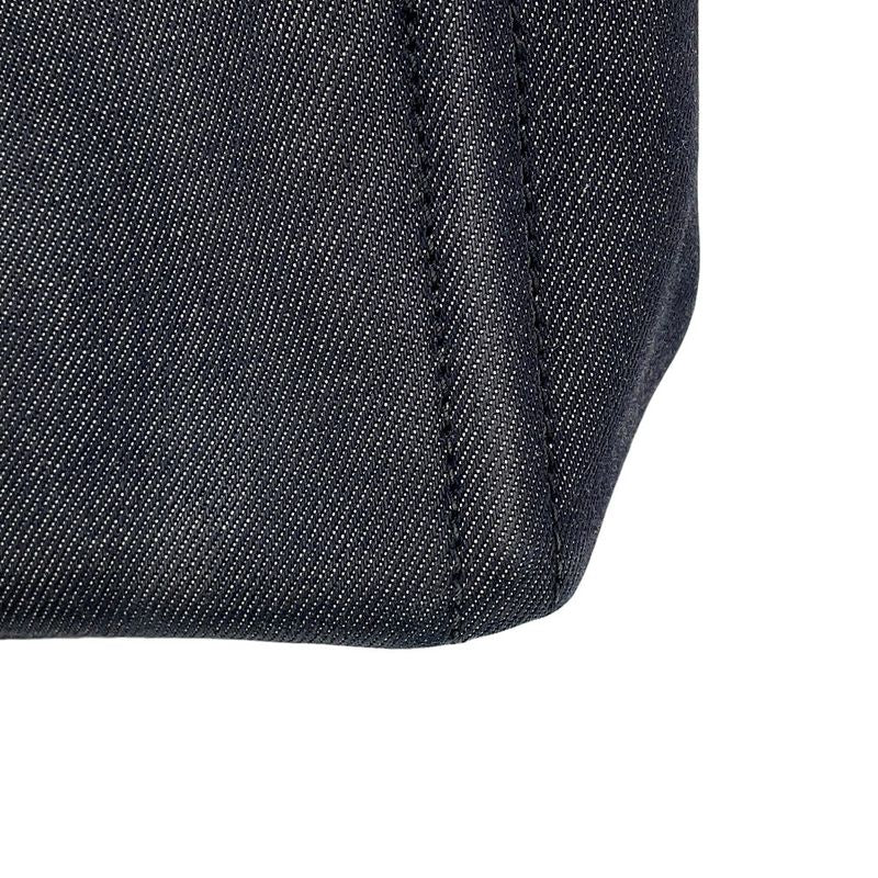 Prada Tote Canapa Robot Canvas 2-Way Navy - Multicolor