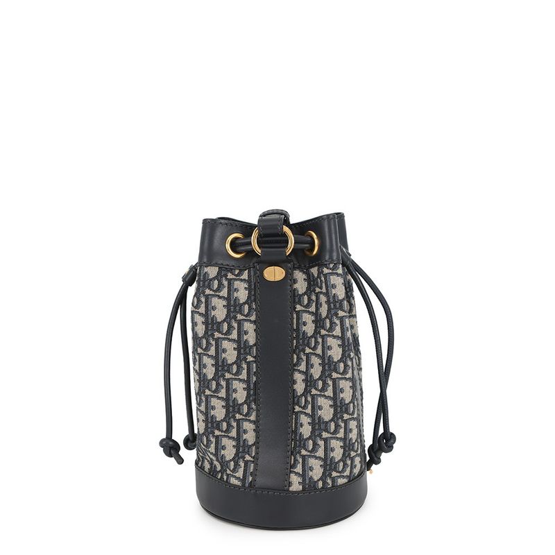 Dior Backpack Oblique Small Navybeige