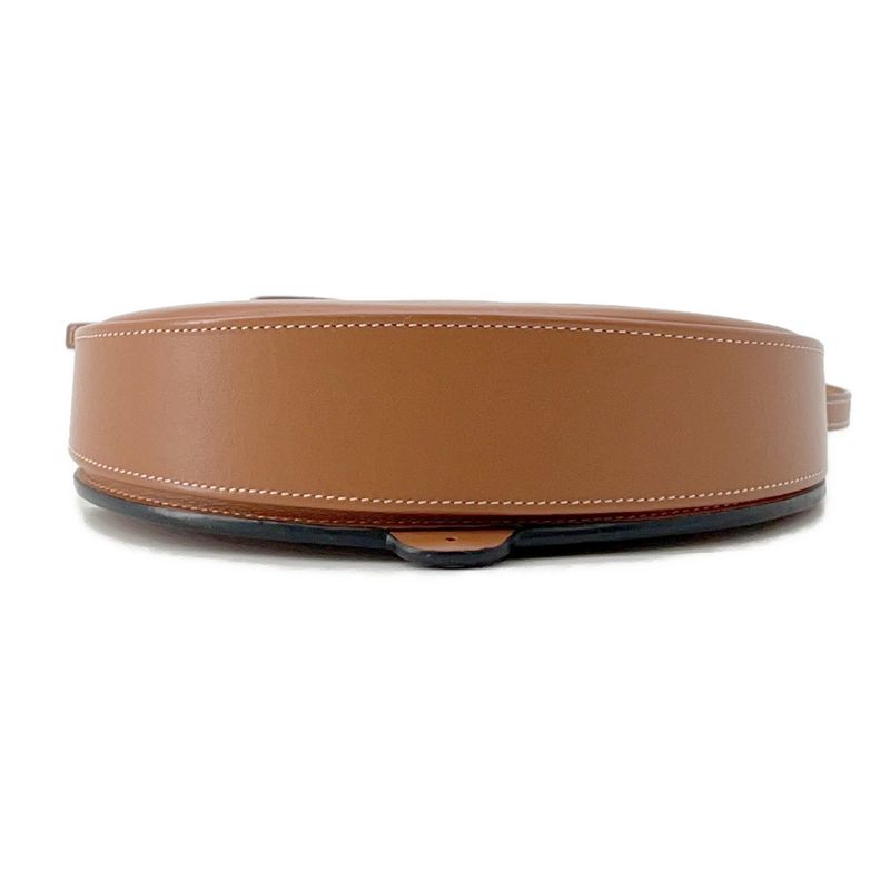 Loewe Shoulder Bag Anagram Heel Leather