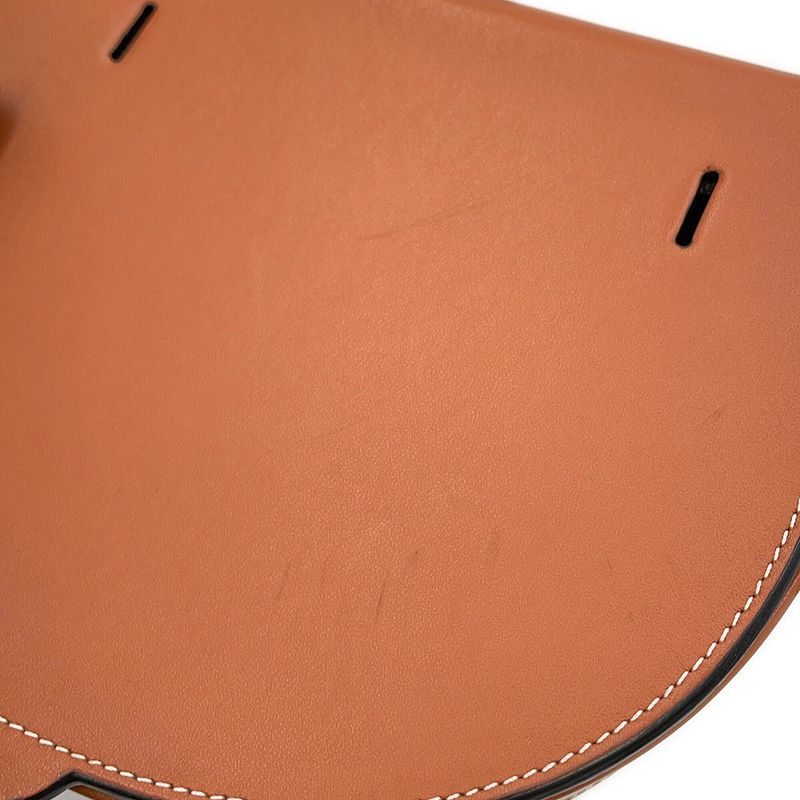 Loewe Shoulder Bag Anagram Heel Leather