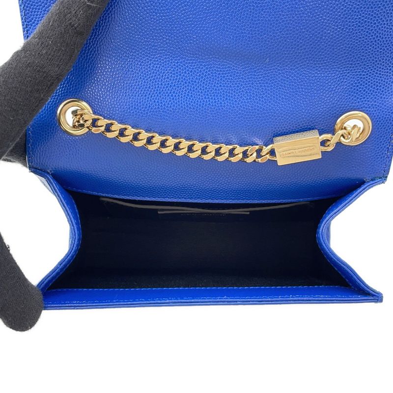 Saint Laurent Paris Chain Shoulder Bag Kate Leather