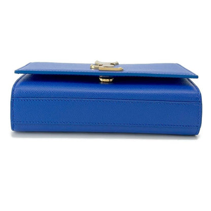 Saint Laurent Paris Chain Shoulder Bag Kate Leather