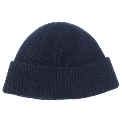 Louis Vuitton Cashmere LV Dual Beanie Knit Hat Black