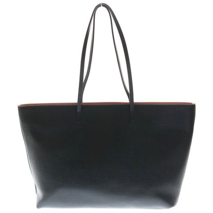 Fendi Flowerland Tote Black Pink Leather Silver