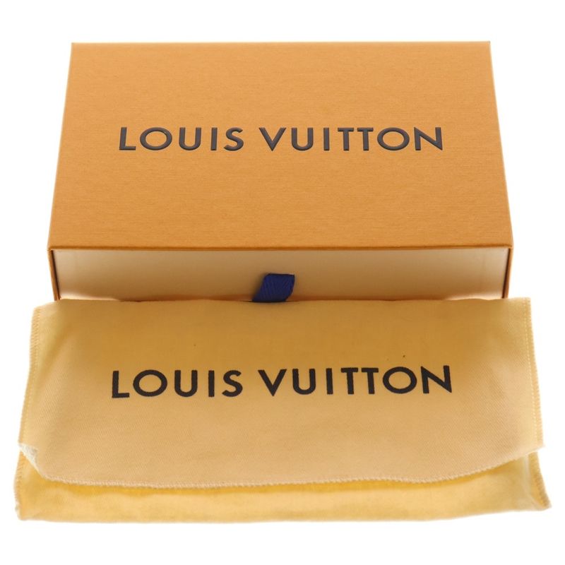 Louis Vuitton Monogram Reverse Portefeuille Clemence Long Wallet Beige