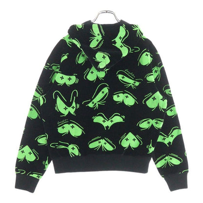 Louis Vuitton LV Eyes Graphic Velour Velvet Pullover Sweatshirt Hoodie