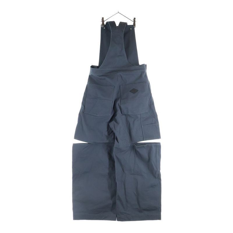 Gucci Duck Overalls Double Knee Pants Charcoal
