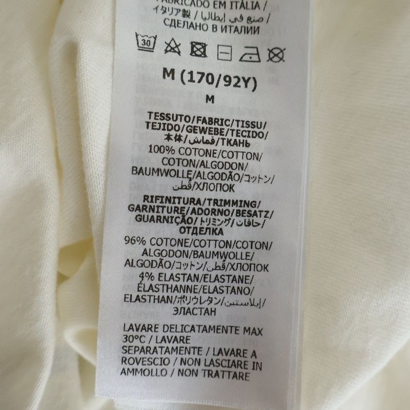 Gucci Adidas Trefoil Logo Trim T-Shirt White