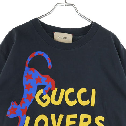 Gucci Lovers Pleasure Club Xjfwp Oversize Front Logo Crew