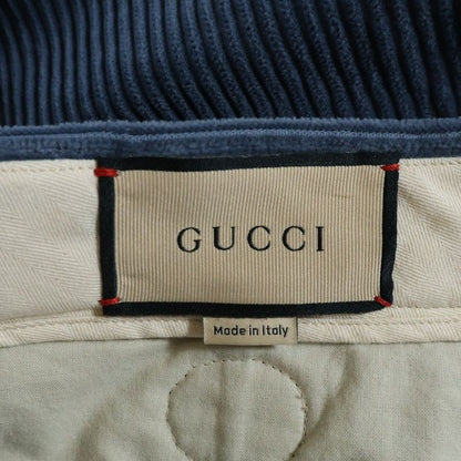 Gucci Corduroy Wide Pants Blue