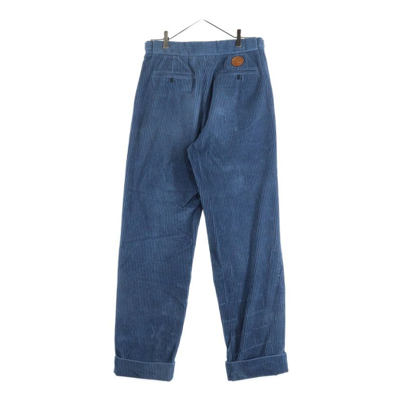 Gucci Corduroy Wide Pants Blue