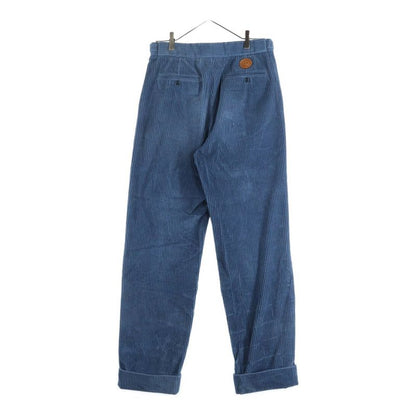 Gucci Corduroy Wide Pants Blue