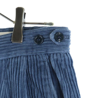 Gucci Corduroy Wide Pants Blue