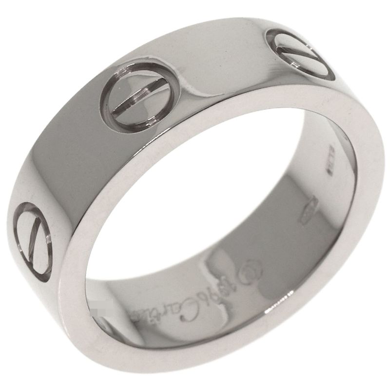 Cartier Love Ring 48 Ring 18K White Gold