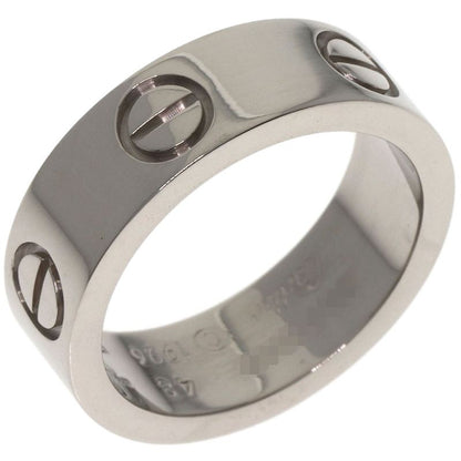 Cartier Love Ring 48 Ring 18K White Gold