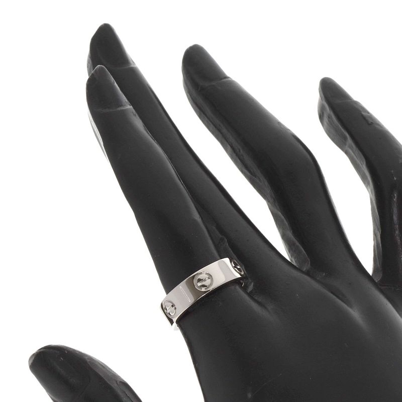 Cartier Love Ring 52 Ring 18K White Gold