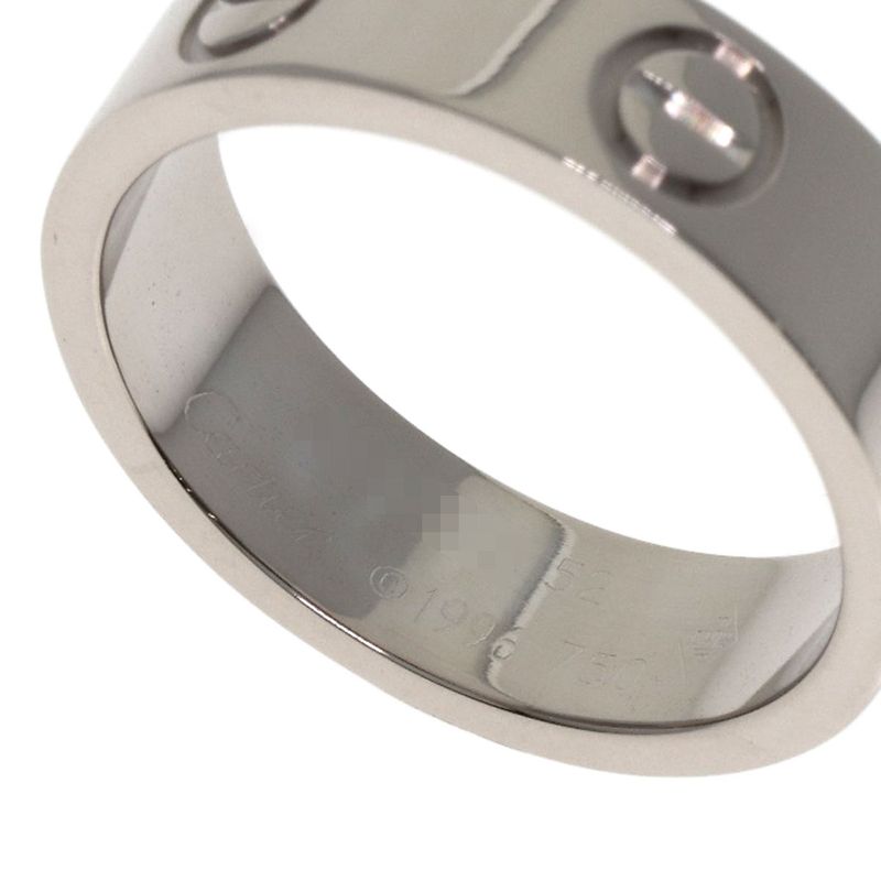Cartier Love Ring 52 Ring 18K White Gold