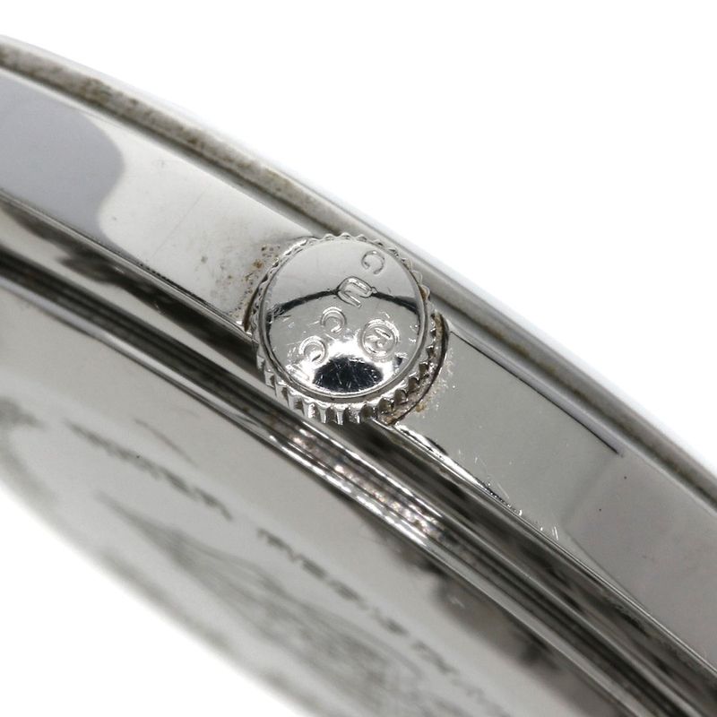 Gucci Round Face Watch SS