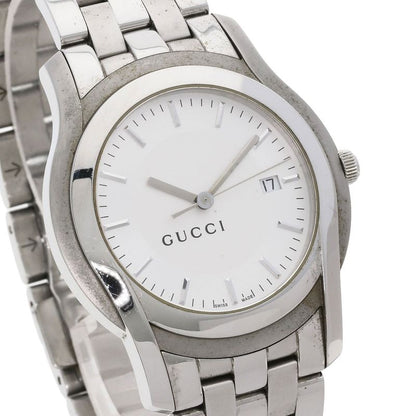 Gucci Round Face Watch SS