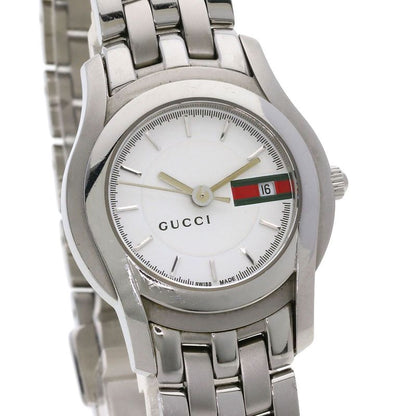 Gucci Round Face Watch SS