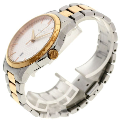 Gucci 126.4 Round Face Watch SS Ssxpgp