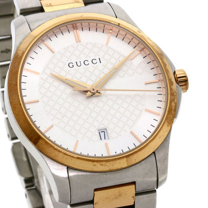 Gucci 126.4 Round Face Watch SS Ssxpgp