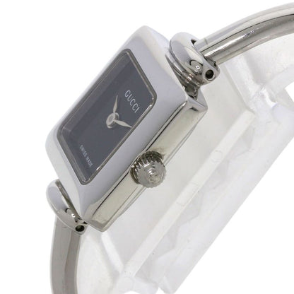 Gucci Square Face Bangle Watch SS
