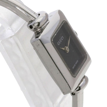 Gucci Square Face Bangle Watch SS