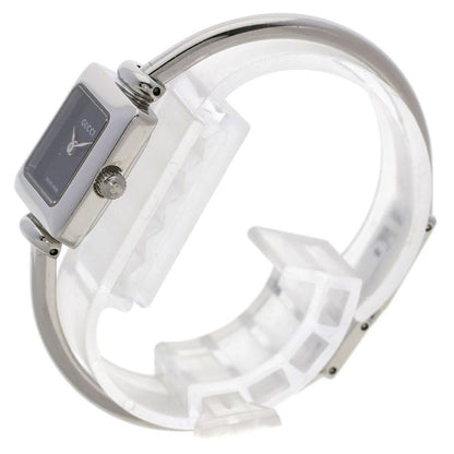 Gucci Square Face Bangle Watch SS