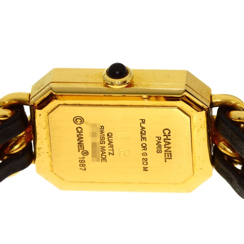 Chanel Premiere S Watch Gpx Leather