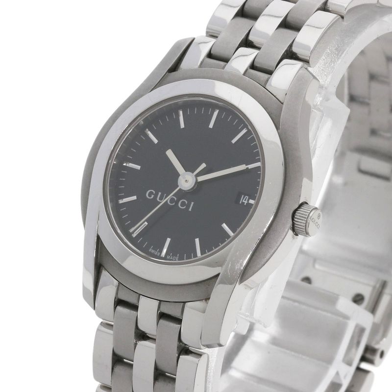 Gucci Round Face Watch SS