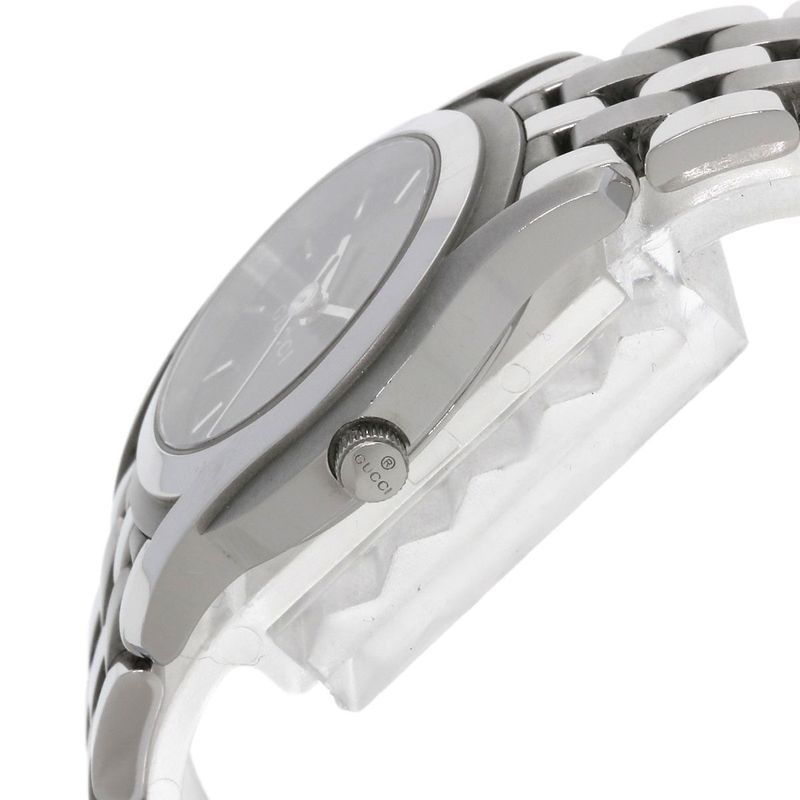 Gucci Round Face Watch SS