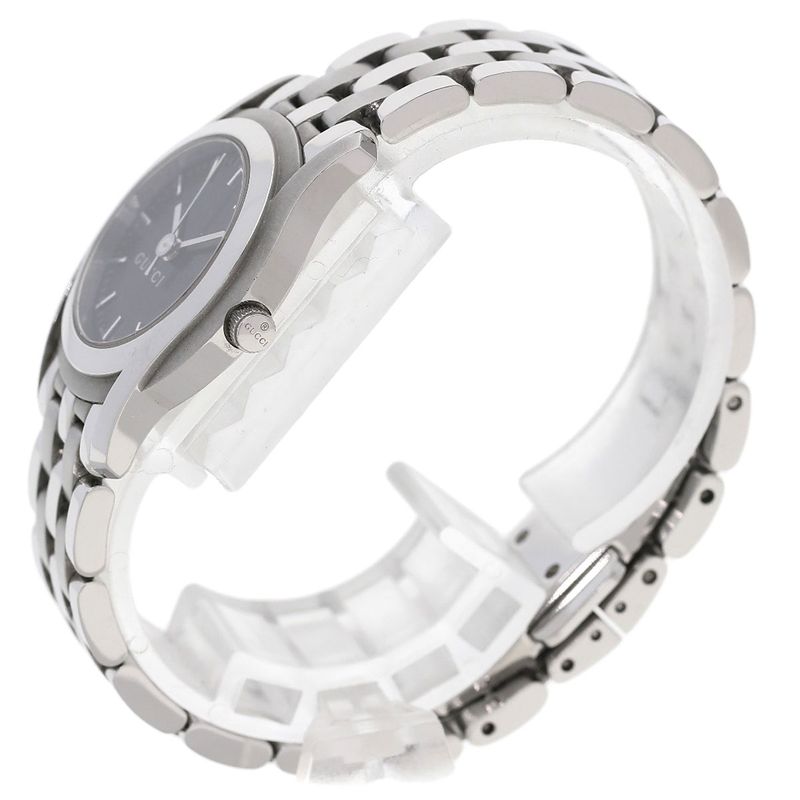Gucci Round Face Watch SS