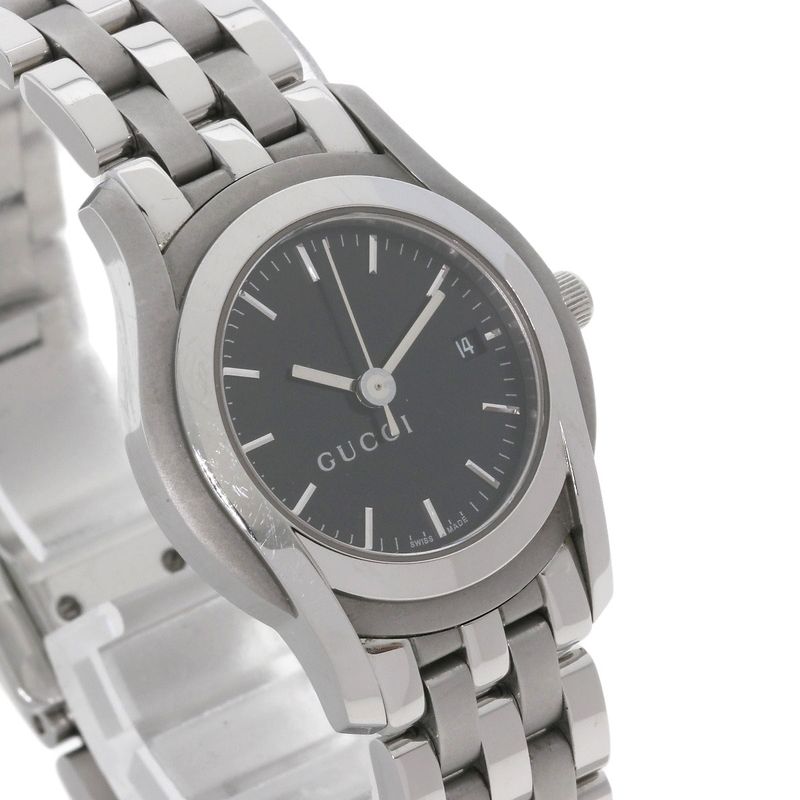 Gucci Round Face Watch SS