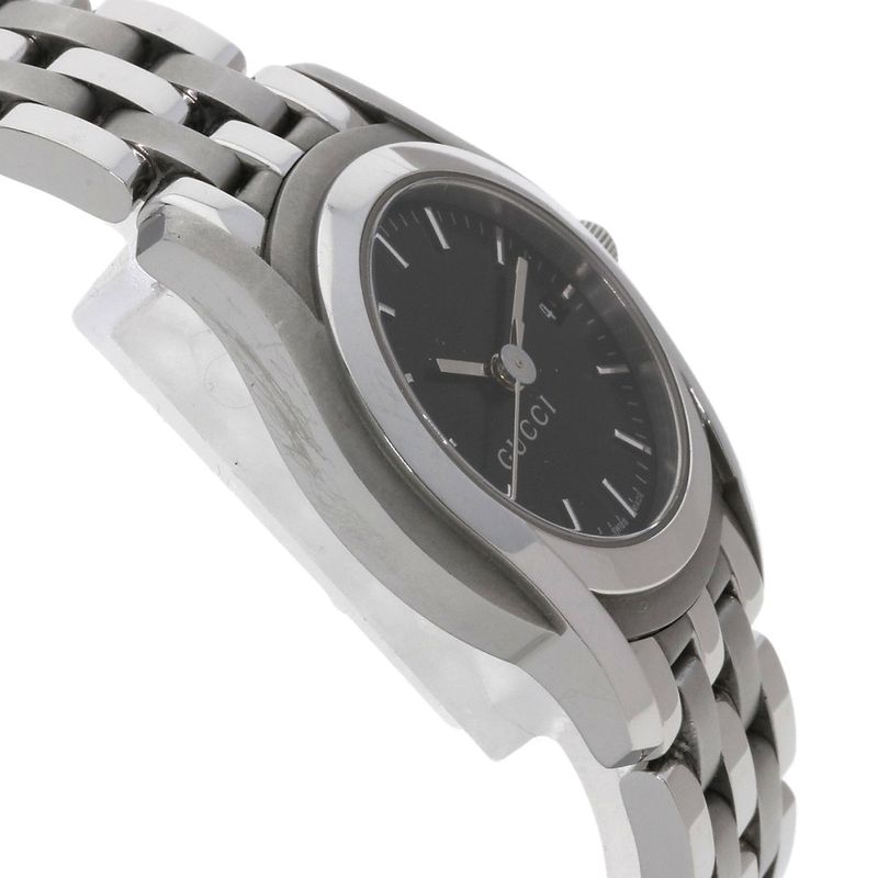 Gucci Round Face Watch SS
