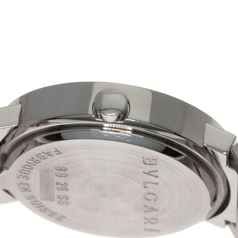 Bvlgari Watch SS Black