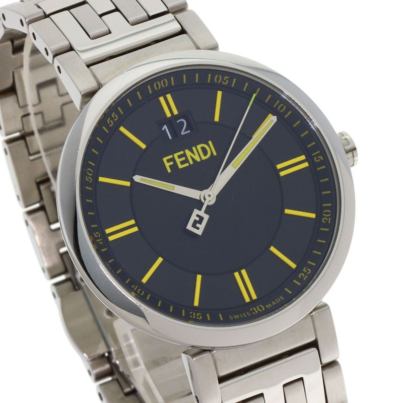 Fendi Forever Date Watch SS