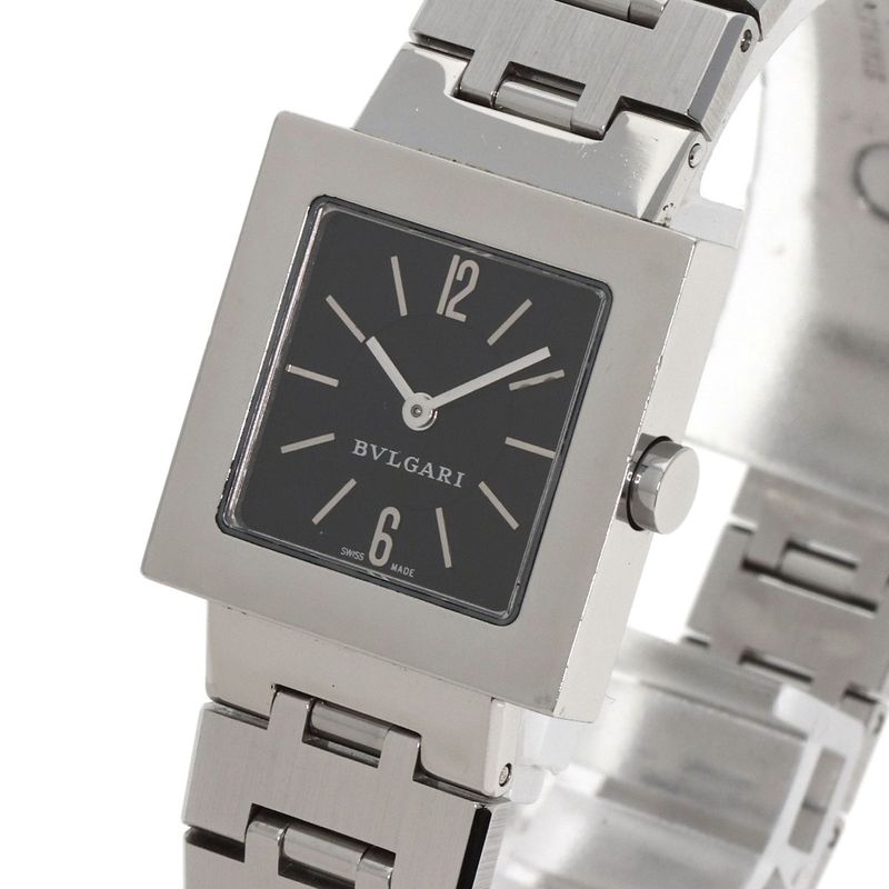 Bvlgari Watch SS Black