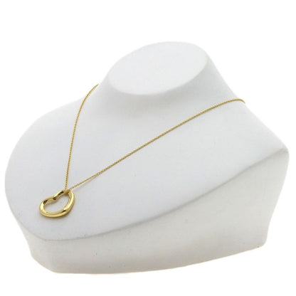 Tiffany & Co. Open Heart Necklace 18K Yellow Gold