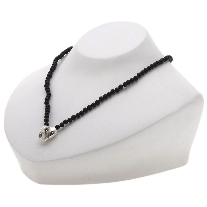 Tiffany & Co. Heart Knock Onyx Necklace