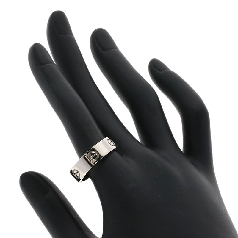 Cartier Love Ring 59 Ring 18K White Gold