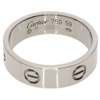 Cartier Love Ring 59 Ring 18K White Gold