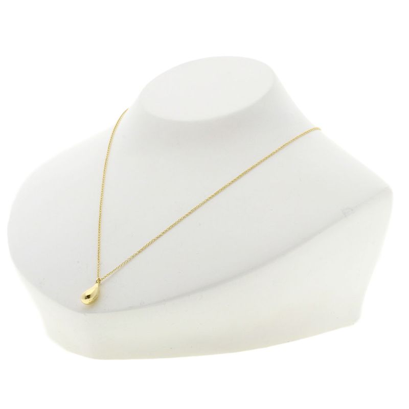 Tiffany & Co. Teardrop Necklace 18K Yellow Gold