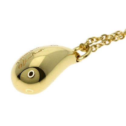 Tiffany & Co. Teardrop Necklace 18K Yellow Gold