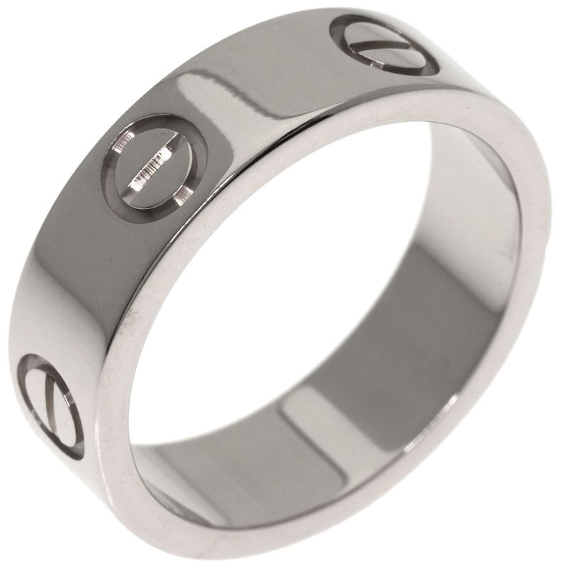 Cartier Love Ring 51 Ring 18K White Gold
