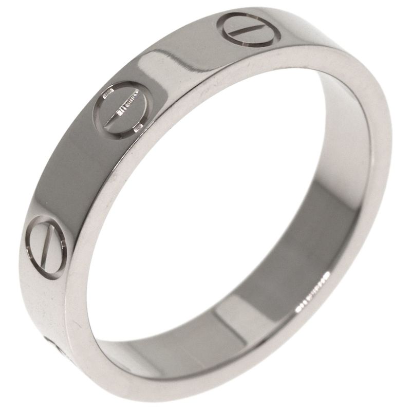 Cartier Love Ring 50 Ring 18K White Gold