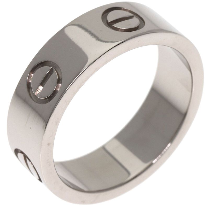 Cartier Love Ring 50 Ring 18K White Gold