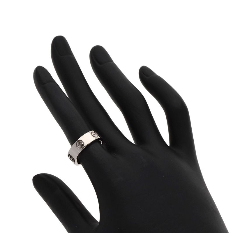Cartier Love Ring 50 Ring 18K White Gold